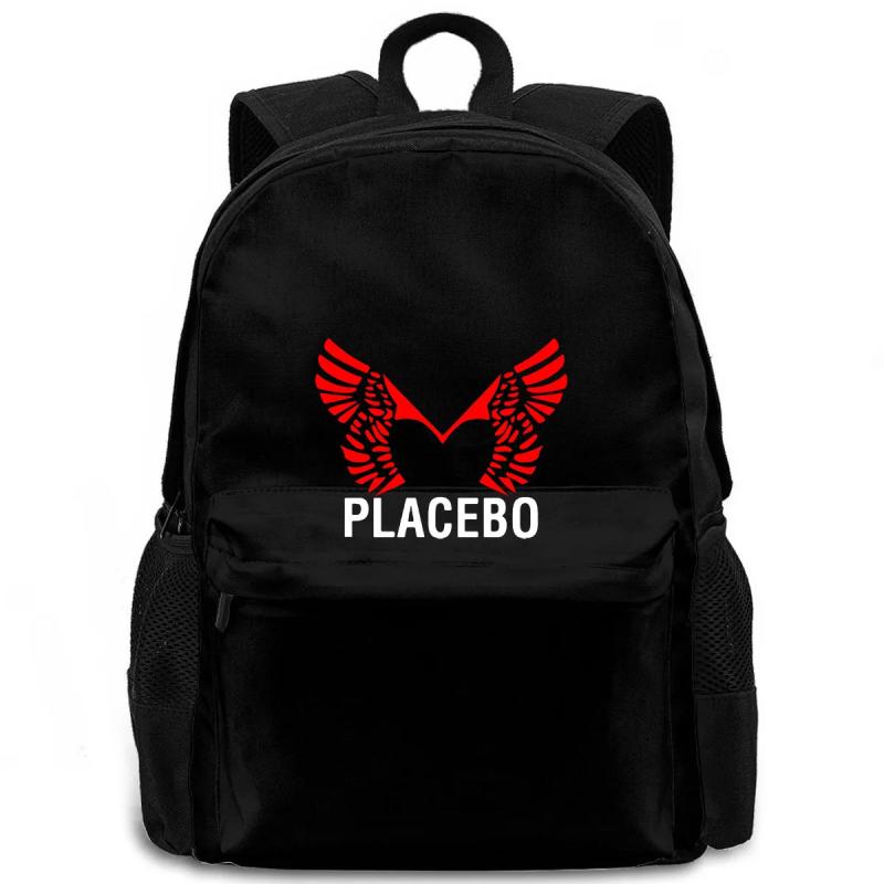 PLACEBO Printing Backpack Laptop Travel School Adult Student