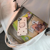 College Backpacks Multi-pocket Casual Backpack Large Capacity Student Knapsack