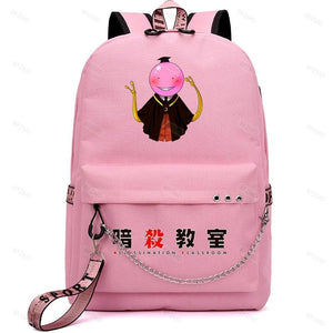 Assassination Classroom Travel Camping School Backpack
