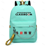 Assassination Classroom Travel Camping School Backpack