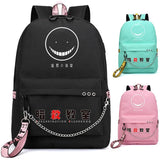 Assassination Classroom Travel Camping School Backpack