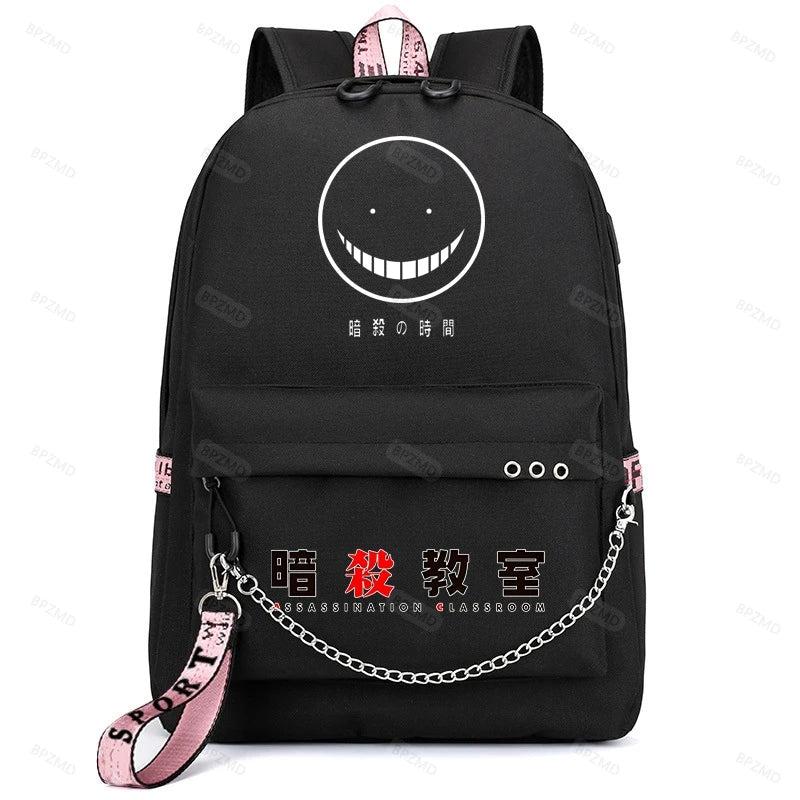 Assassination Classroom Travel Camping School Backpack