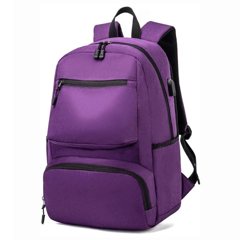 15.6 Inch Travel Laptop Backpack with USB Charging Port