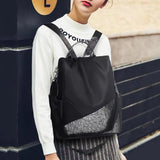 Anti-theft Travel Backpacks Women School Bags Casual Knapsack