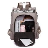 Anti-theft Travel Backpacks Women School Bags Casual Knapsack