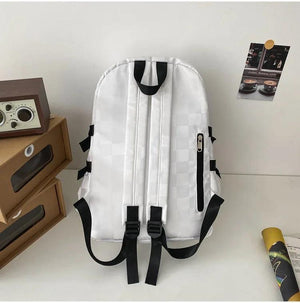 Large-Capacity School Student Backpack Street Style Men Women Mochila