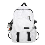 Large-Capacity School Student Backpack Street Style Men Women Mochila