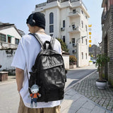 Large-Capacity School Student Backpack Street Style Men Women Mochila