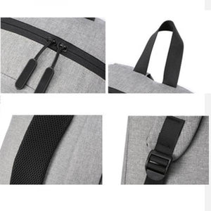 Men's Laptop Backpack Large Capacity USB Charging Travel Bag