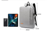 Men's Laptop Backpack Large Capacity USB Charging Travel Bag