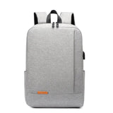 Men's Laptop Backpack Large Capacity USB Charging Travel Bag