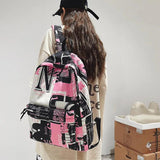 Graffiti Student Schoolbag Large Capacity Backpack