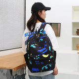 High Capacity Student Schoolbag Shoulders Bag Sports Backpack
