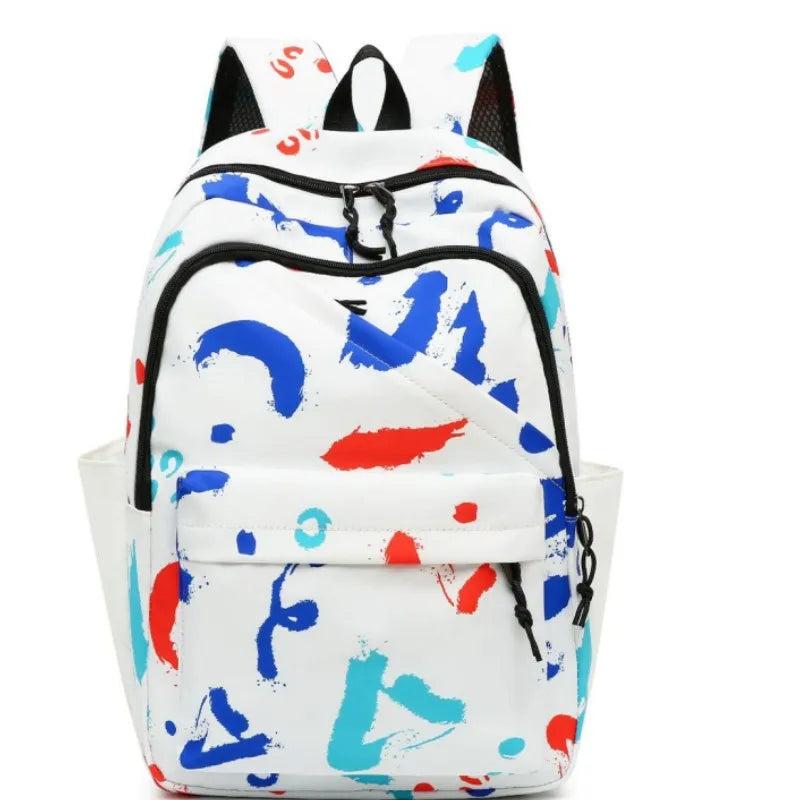 High Capacity Student Schoolbag Shoulders Bag Sports Backpack