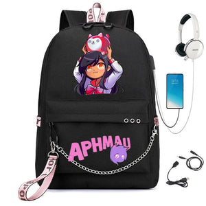 Aphmau Women's Laptop Backpack with USB Port