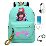 Aphmau Women's Laptop Backpack with USB Port