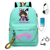 Aphmau Women's Laptop Backpack with USB Port