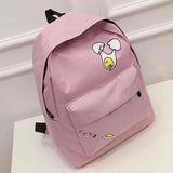 5PCS/LOT Cartoon Funny Backpack Style School Bag for Girls Boys