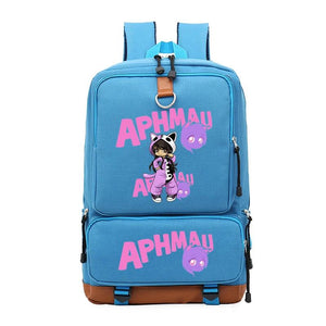 Aphmau Men's Large-Capacity Backpack for School Students