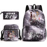 Toilet-Bound Hanako Backpack Set with Large Capacity Bag & Pencil Case