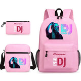 2021 Pioneer Pro Dj Printing Laptop Backpack for Boys and Girls