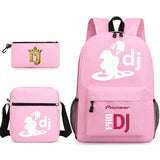 2021 Pioneer Pro Dj Printing Bag Boys Girls School Travel Laptop Backpack