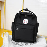 Nylon School Bags for Teenager Girls Women School Laptop Backpacks