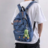 Boys Schoolbag Ins Tide High School Students Backpack Men