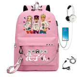 Toilet-Bound Hanako School Bag with USB Charging Port