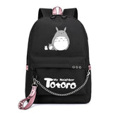 Totoro Backpack 3D Printing Softback Women Mochila School Space Backpack