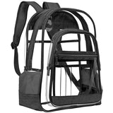 Transparent PVC Backpack School Bag Student School Bag