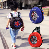 Kids Schoolbag Car Tyre 3-5 Year Old Kindergarten Boys Backpack