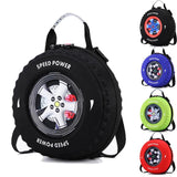 Kids Schoolbag Car Tyre 3-5 Year Old Kindergarten Boys Backpack