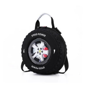 Kids Schoolbag Car Tyre 3-5 Year Old Kindergarten Boys Backpack