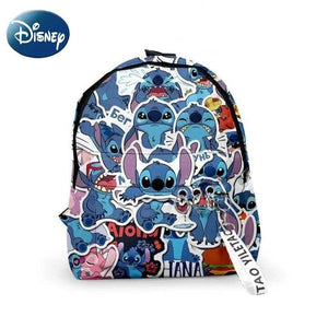 Stitch Childrens Schoolbag Large Capacity Travel Bag Student Backpack