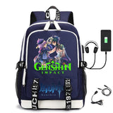 Yuanshen USB Headset Computer Bag Large-Capacity Backpack