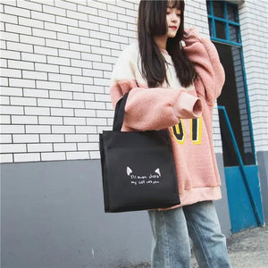 Printed School Backpack for Teenage Girls