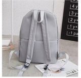 Printed School Backpack for Teenage Girls