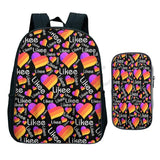 LIKEE Backpack Kids School Bag App Kindergarten Bag Anime Backpack