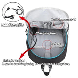 House of Paper Backpack USB Charge Capacity Bag