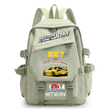 JDM Backpack Women's Satchel Student Laptop Bag