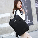 Large-capacity Schoolbag Casual Texture Backpack
