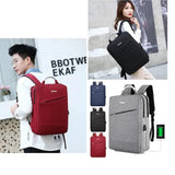 Large-capacity Schoolbag Casual Texture Backpack