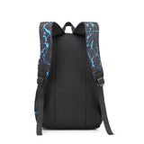 Luminous Schoolbag 3 Piece Set Wear Resistant Backpack Men Women Student