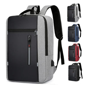 15.6 Inch USB Laptop Backpack School Bag Anti Theft Rucksack