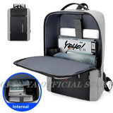 15.6 Inch USB Laptop Backpack School Bag Anti Theft Rucksack