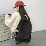 Large-capacity High School Student Backpack