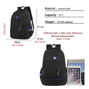 Men's Large-capacity Commuter Laptop Backpack 15.6 Inch Student Schoolbag