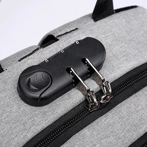 USB Charging Laptop Backpack Anti-Theft Bag