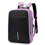USB Charging Laptop Backpack Anti-Theft Bag